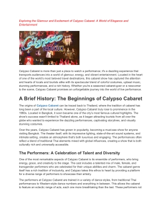 Calypso Cabaret2