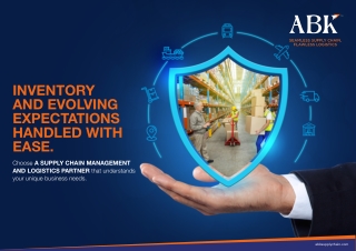 Supply Chain Management and Logistics: ABK Experts