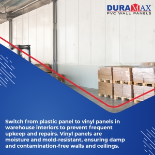 Install warehouse vinyl panels for durable and long-lasting facilities