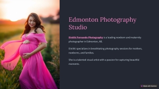 Edmonton Photography Studio | Dinithi Fernando Photography