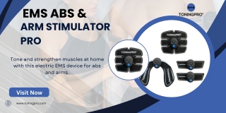EMS Abs Stimulator – Effortless Muscle Toning Anytime, Anywhere
