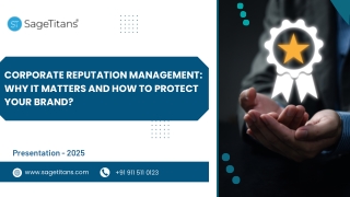 Corporate Reputation Management Why It Matters and How to Protect Your Brand