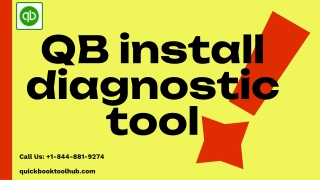 QB install diagnostic tool