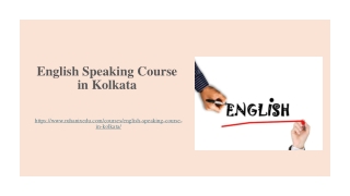 English Speaking Course in Kolkata