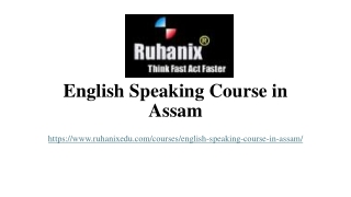 English Speaking Course in Assam