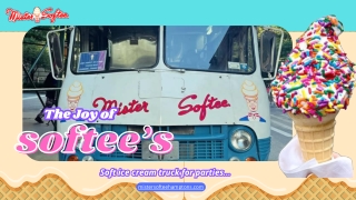Discover a Taste of New York with Mister Softee's Iconic Ice Cream Truck!