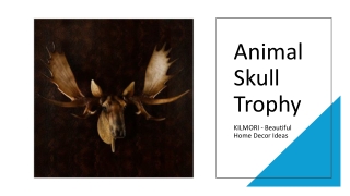 Animal Skull Trophy