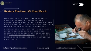 Movado Watch Repair: Quick & Expert Guide