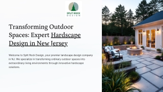 Transforming Outdoor Spaces Expert Hardscape Design in New Jersey