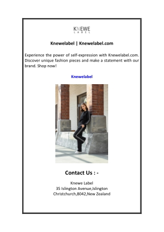 Knewelabel  Knewelabel.com