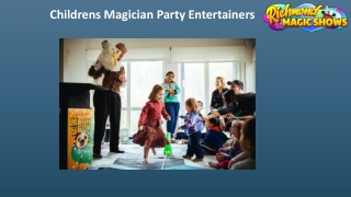 Childrens Magician Party Entertainers