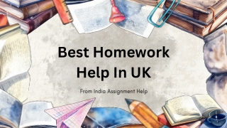 Best Homework Help In UK - Expert Assistance