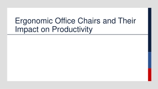 Ergonomic Office Chairs and Their Impact on Productivity