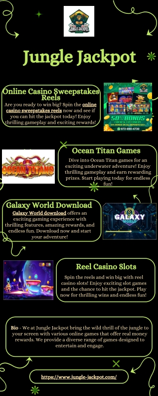 Online Casino Sweepstakes Reels