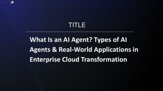 What Is an AI Agent? Types of AI Agents & Real-World Applications in Enterprise