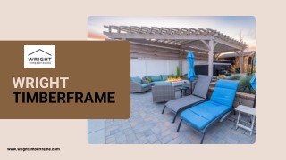 Utah Pergola Company | Wright Timberframe