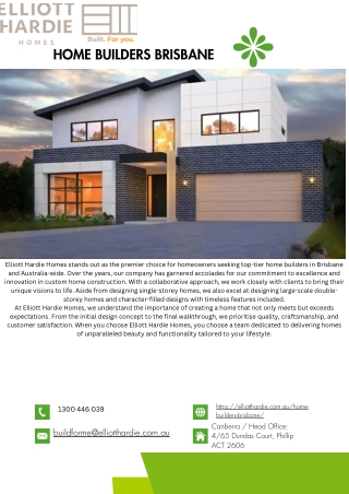Home Builders Brisbane    PDF