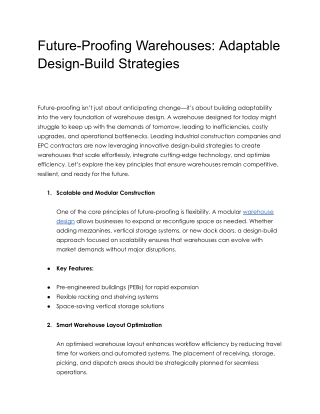 Future-Proofing Warehouses_ Adaptable Design-Build Strategies