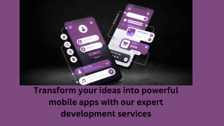 mobile app development company in india