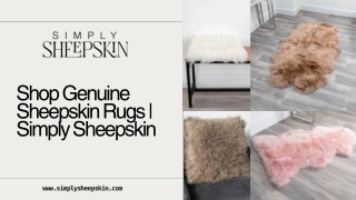 Discover Your Ideal Sheepskin Rug – Pink, Round, and More Styles Available