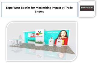 Next Level Displays Offers Expo West Booths