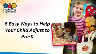 6 Easy Ways to Help Your Child Adjust to Pre-K