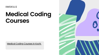Medical Coding Courses in Kochi