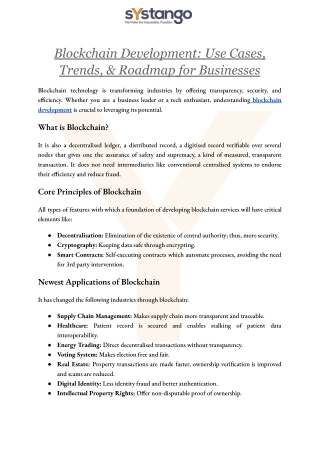 Blockchain Development_ Use Cases, Trends, & Roadmap for Businesses.docx