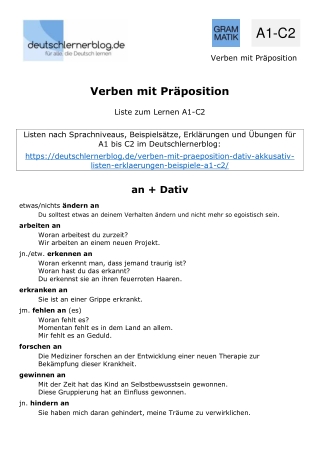 Verben_mit_Präposition_Listen_Übungen_Deutsch_deutschlernerblog