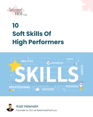 10  Soft Skills Of  High Performers