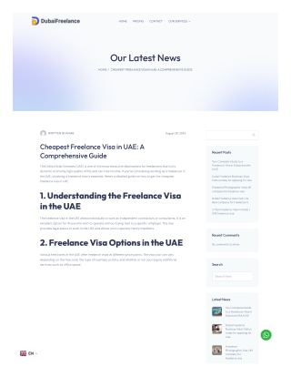 Freelance Visa in UAE – Everything You Need to Know