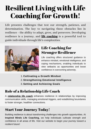 Strengthen Your Mindset with Life Coaching!