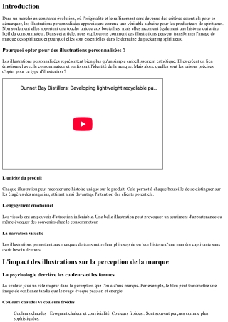 Illustrations personnalisées : donner vie à votre bouteille de spirits