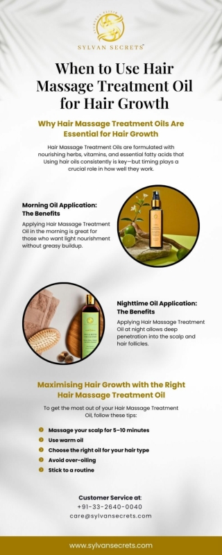 Hair Massage Treatment Oil