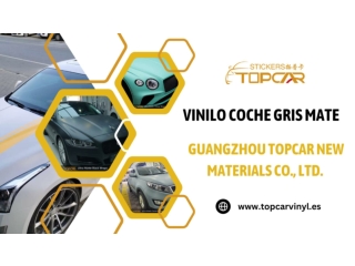 vinilo coche gris mate