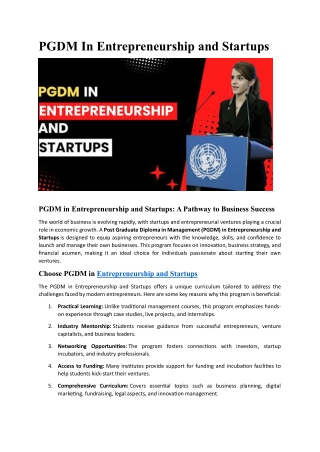 PGDM In Entrepreneurship and Startups (1)
