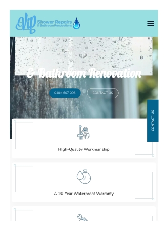 Leaking shower repairs melbourne