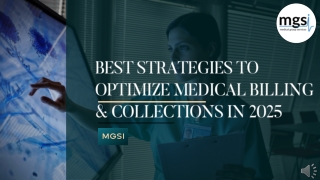 Best Strategies to Optimize Medical Billing & Collections