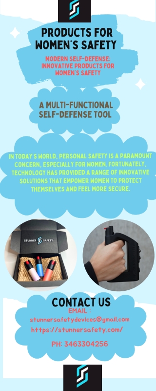 Products for Women’s Safety