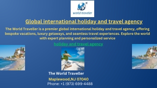 Global international holiday and travel agency