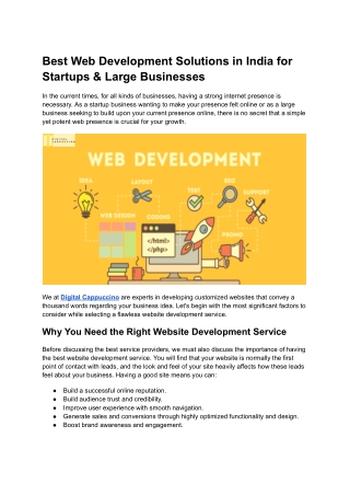 Custom Websites vs. Template Websites: What Website Development Service is Best