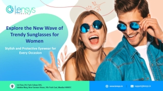 Explore best trendy sunglasses for women