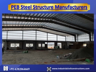PEB Steel Structure Manufacturers