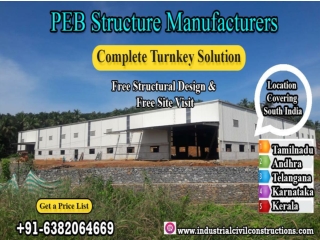 PEB Structure Manufacturers