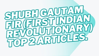 Dr.Shubh GautamVideo 1-21-03-2025