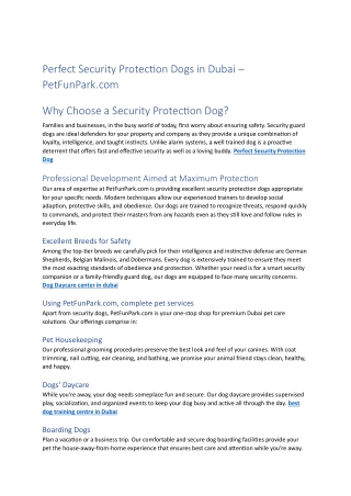 full grooming for dogs in dubai