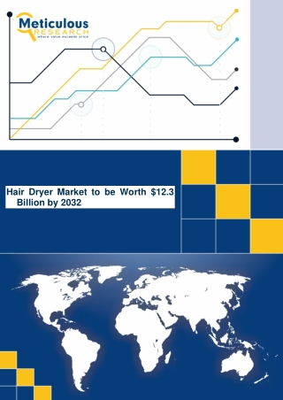 Hair Dryer Market to be Worth $12.3 Billion by 2032