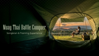 Muay Thai Battle Conquer Experience Songkran & Train at the Best Muay Thai Camp in Thailand