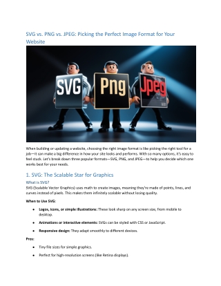 svg png jpeg for website