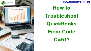 How to Troubleshoot QuickBooks Error Code C=51